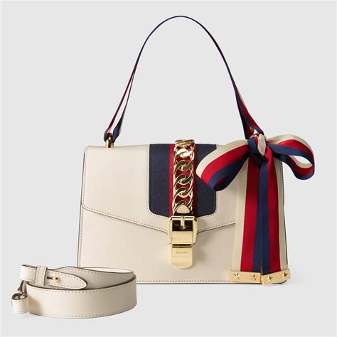 sylvie gucci rope white|Gucci Sylvie Bag—Popular Designer Handbag.